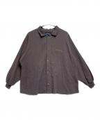 FIFTHWEAR BEACH PATROLフィフスウェアー ビーチパトロール）の古着「長袖シャツ」｜ブラウン