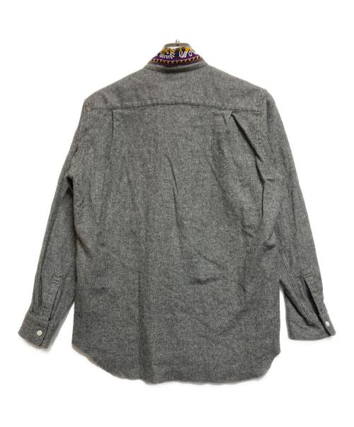 COMME des GARCONS HOMME PLUS（コムデギャルソンオムプリュス）COMME des GARCONS HOMME PLUS (コムデギャルソンオムプリュス) 長袖シャツ グレー サイズ:SIZE Sの古着・服飾アイテム