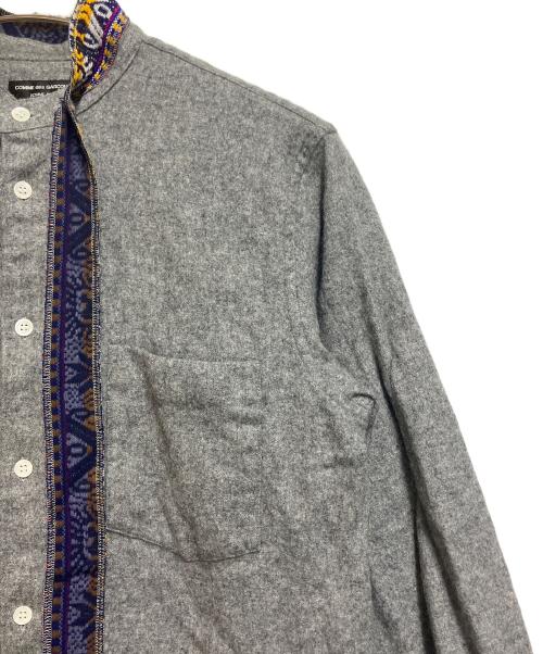 COMME des GARCONS HOMME PLUS（コムデギャルソンオムプリュス）COMME des GARCONS HOMME PLUS (コムデギャルソンオムプリュス) 長袖シャツ グレー サイズ:SIZE Sの古着・服飾アイテム
