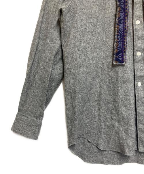 COMME des GARCONS HOMME PLUS（コムデギャルソンオムプリュス）COMME des GARCONS HOMME PLUS (コムデギャルソンオムプリュス) 長袖シャツ グレー サイズ:SIZE Sの古着・服飾アイテム