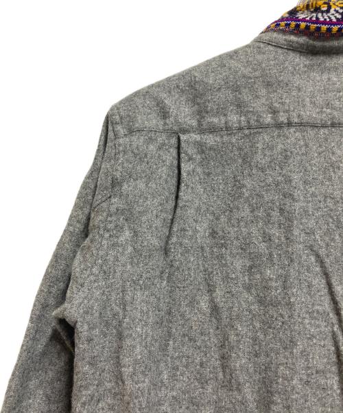 COMME des GARCONS HOMME PLUS（コムデギャルソンオムプリュス）COMME des GARCONS HOMME PLUS (コムデギャルソンオムプリュス) 長袖シャツ グレー サイズ:SIZE Sの古着・服飾アイテム
