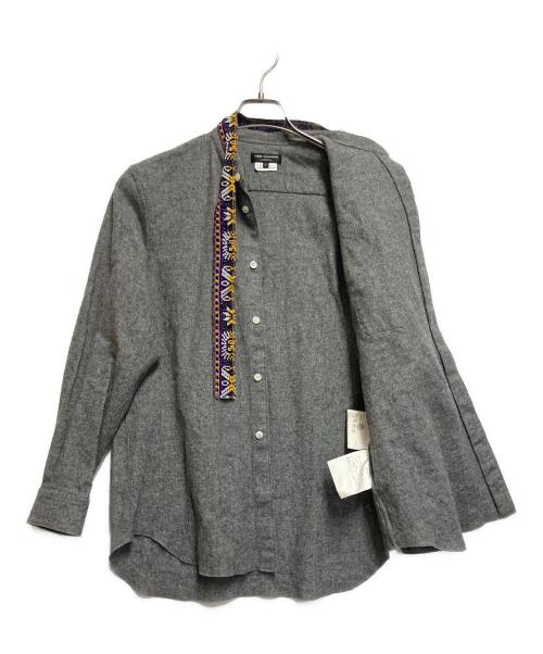 COMME des GARCONS HOMME PLUS（コムデギャルソンオムプリュス）COMME des GARCONS HOMME PLUS (コムデギャルソンオムプリュス) 長袖シャツ グレー サイズ:SIZE Sの古着・服飾アイテム