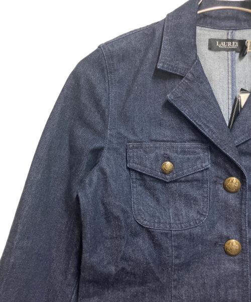 LAUREN RALPH LAUREN（ローレン ラルフ ローレン）LAUREN RALPH LAUREN (ローレン ラルフ ローレン) デニムジャケット インディゴ サイズ:SIZE 4の古着・服飾アイテム
