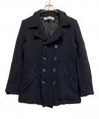 COMME des GARCONS COMME des GARCONSコムデギャルソン コムデギャルソン）の古着「Pコート」｜ブラック