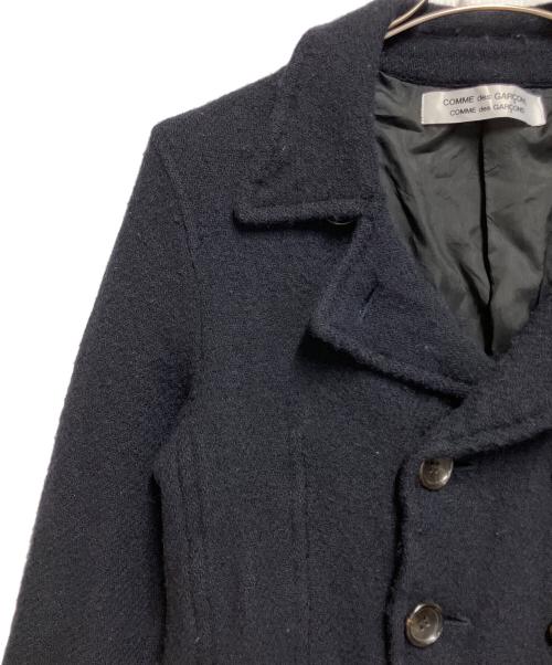 COMME des GARCONS COMME des GARCONS（コムデギャルソン コムデギャルソン）COMME des GARCONS COMME des GARCONS (コムデギャルソン コムデギャルソン) Pコート ブラック サイズ:SIZE  Freeの古着・服飾アイテム