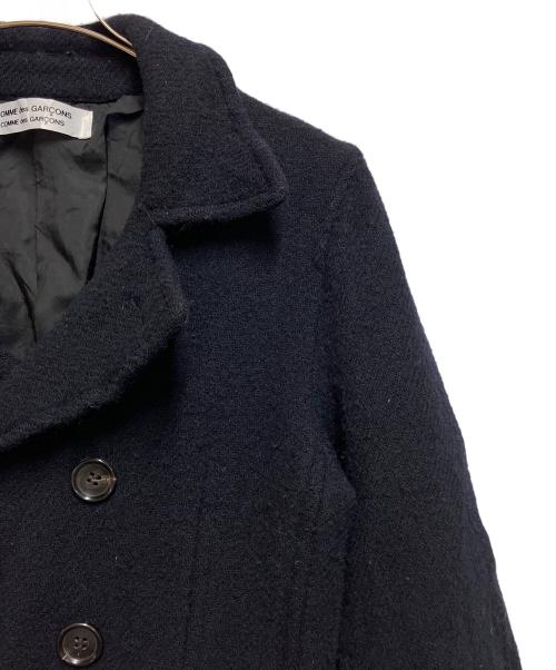 COMME des GARCONS COMME des GARCONS（コムデギャルソン コムデギャルソン）COMME des GARCONS COMME des GARCONS (コムデギャルソン コムデギャルソン) Pコート ブラック サイズ:SIZE  Freeの古着・服飾アイテム
