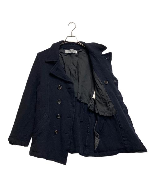 COMME des GARCONS COMME des GARCONS（コムデギャルソン コムデギャルソン）COMME des GARCONS COMME des GARCONS (コムデギャルソン コムデギャルソン) Pコート ブラック サイズ:SIZE  Freeの古着・服飾アイテム