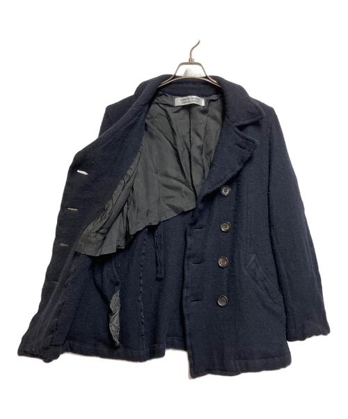 COMME des GARCONS COMME des GARCONS（コムデギャルソン コムデギャルソン）COMME des GARCONS COMME des GARCONS (コムデギャルソン コムデギャルソン) Pコート ブラック サイズ:SIZE  Freeの古着・服飾アイテム