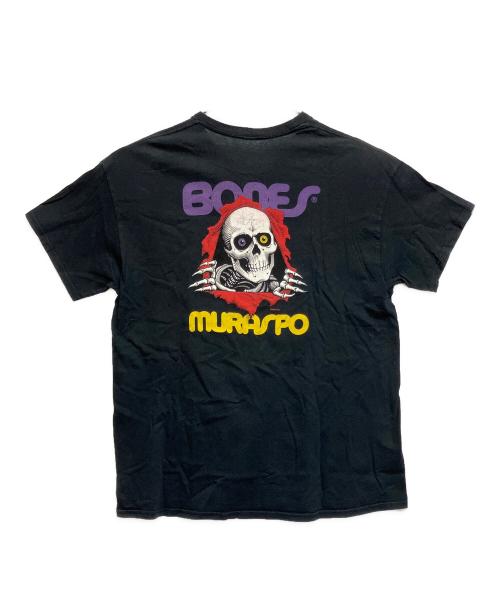 powell peralta（パウエルペラルタ）powell peralta (パウエルペラルタ) ムラサキスポーツ (ムラサキスポーツ) 半袖カットソー ブラック サイズ:SIZE XLの古着・服飾アイテム