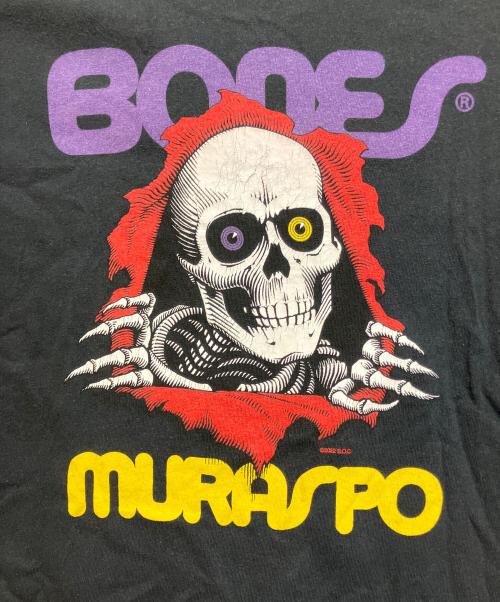 powell peralta（パウエルペラルタ）powell peralta (パウエルペラルタ) ムラサキスポーツ (ムラサキスポーツ) 半袖カットソー ブラック サイズ:SIZE XLの古着・服飾アイテム