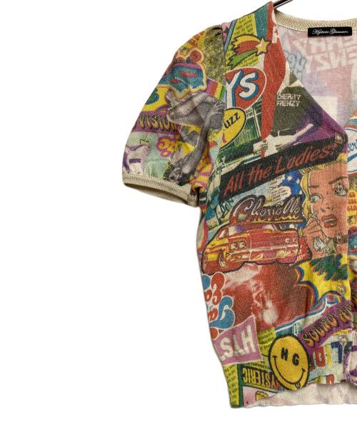 Hysteric Glamour（ヒステリックグラマー）Hysteric Glamour (ヒステリックグラマー) 薄手カーディガン マルチカラー サイズ:SIZE  Freeの古着・服飾アイテム