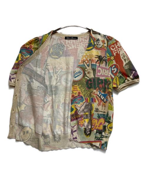 Hysteric Glamour（ヒステリックグラマー）Hysteric Glamour (ヒステリックグラマー) 薄手カーディガン マルチカラー サイズ:SIZE  Freeの古着・服飾アイテム