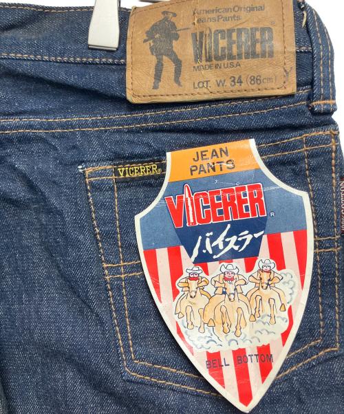 VICERER（バイスラー）VICERER (バイスラー) デニムパンツ インディゴ サイズ:W34の古着・服飾アイテム