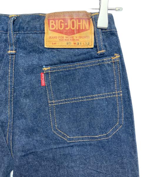 BIG JOHN（ビッグジョン）BIG JOHN (ビッグジョン) デニムパンツ インディゴ サイズ:SIZE 78.5cm(W31)の古着・服飾アイテム