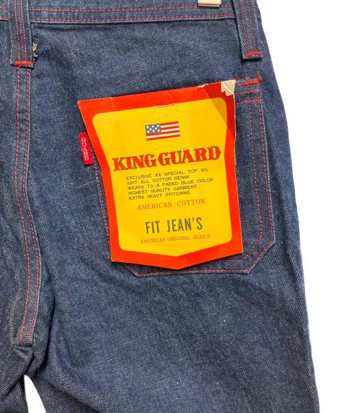 KING GUARD（キングガード）KING GUARD (キングガード) デニムパンツ インディゴ サイズ:SIZE 81cm(W32)の古着・服飾アイテム