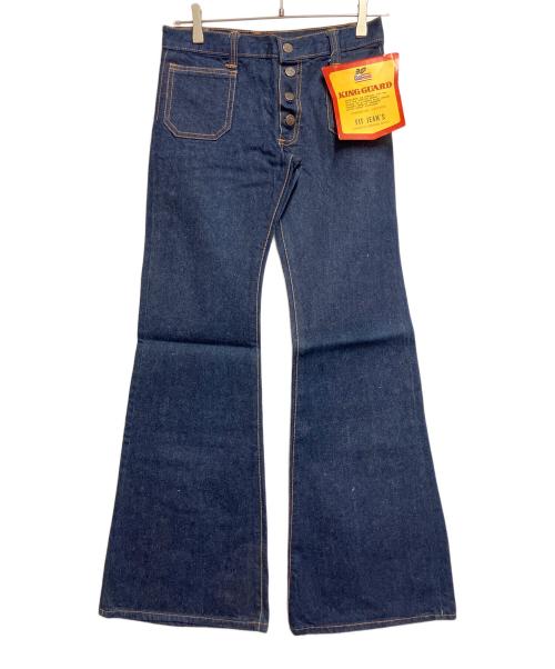 KING GUARD（キングガード）KING GUARD (キングガード) デニムパンツ インディゴ サイズ:SIZE 76cm(W30)の古着・服飾アイテム