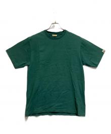A BATHING APE（アベイシングエイプ）の古着「半袖カットソー」｜グリーン