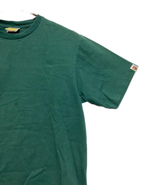 A BATHING APE（アベイシングエイプ）A BATHING APE (アベイシングエイプ) 半袖カットソー グリーン サイズ:SIZE Ｌの古着・服飾アイテム