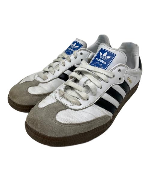 adidas（アディダス）adidas (アディダス) SAMBA ホワイト×ブラック サイズ:26の古着・服飾アイテム