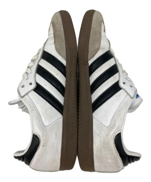 adidas（アディダス）adidas (アディダス) SAMBA ホワイト×ブラック サイズ:26の古着・服飾アイテム