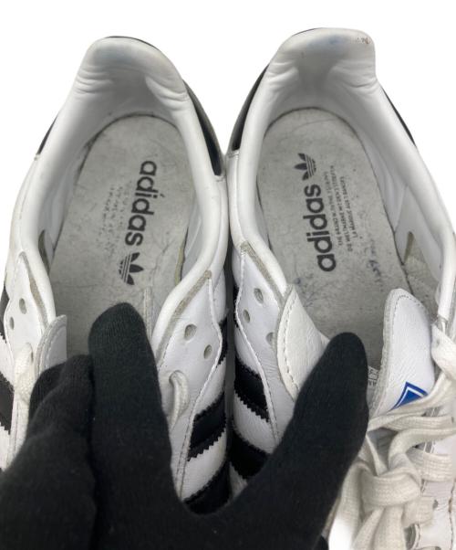 adidas（アディダス）adidas (アディダス) SAMBA ホワイト×ブラック サイズ:26の古着・服飾アイテム