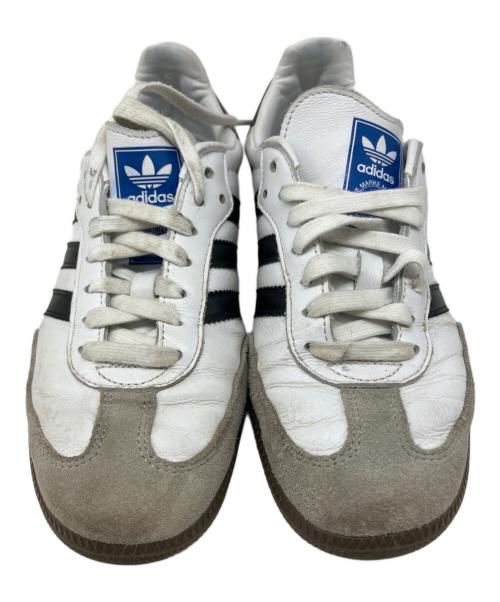 adidas（アディダス）adidas (アディダス) SAMBA ホワイト×ブラック サイズ:26の古着・服飾アイテム