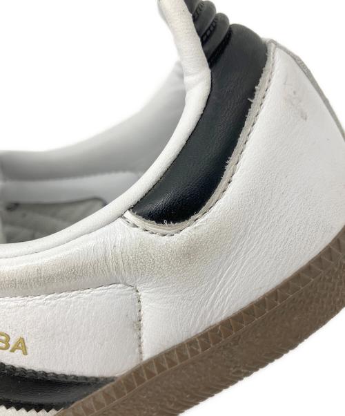 adidas（アディダス）adidas (アディダス) SAMBA ホワイト×ブラック サイズ:26の古着・服飾アイテム