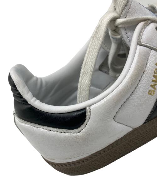 adidas（アディダス）adidas (アディダス) SAMBA ホワイト×ブラック サイズ:26の古着・服飾アイテム
