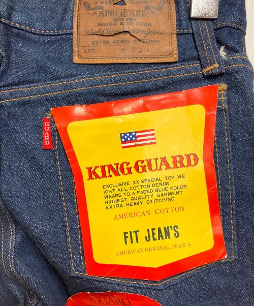 KING GUARD（キングガード）KING GUARD (キングガード) デニムパンツ インディゴ サイズ:SIZE 81cm (W32)の古着・服飾アイテム