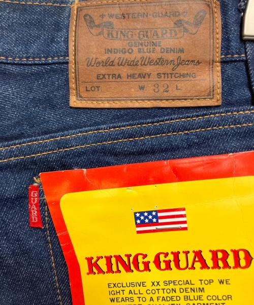 KING GUARD（キングガード）KING GUARD (キングガード) デニムパンツ インディゴ サイズ:SIZE 81cm (W32)の古着・服飾アイテム
