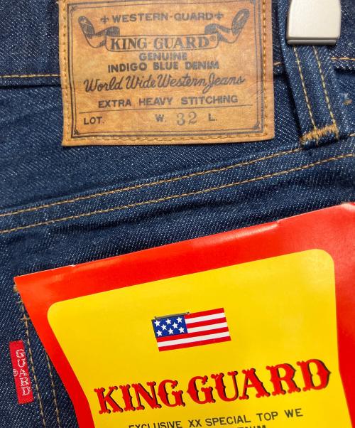 KING GUARD（キングガード）KING GUARD (キングガード) デニムパンツ インディゴ サイズ:SIZE 81cm (W32)の古着・服飾アイテム