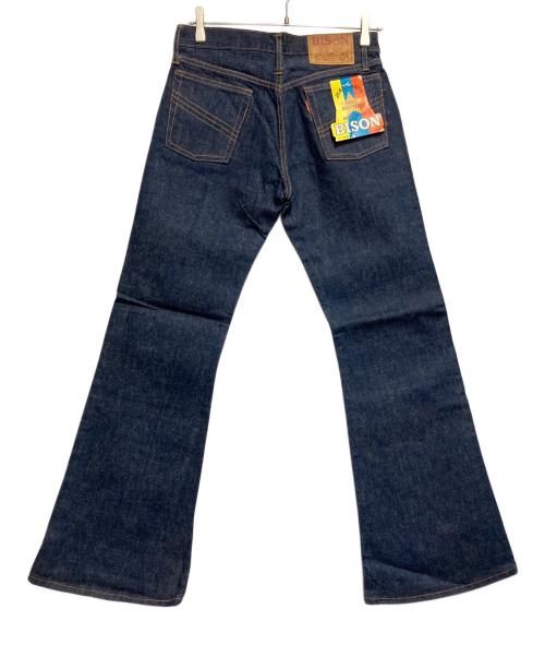 BISON（バイソン）BISON (バイソン) デニムパンツ インディゴ サイズ:SIZE 81cm (W32)の古着・服飾アイテム