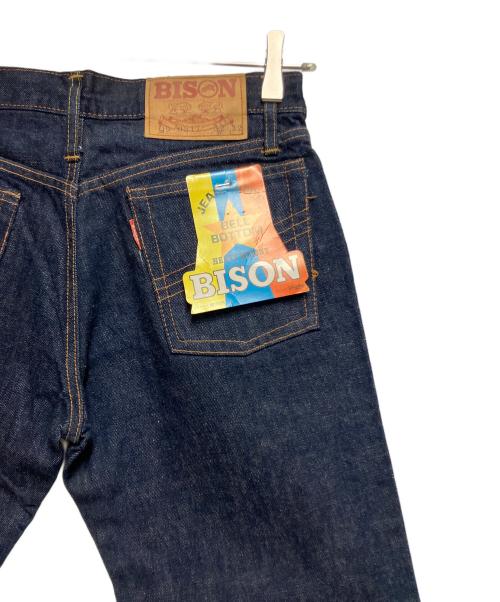 BISON（バイソン）BISON (バイソン) デニムパンツ インディゴ サイズ:SIZE 81cm (W32)の古着・服飾アイテム