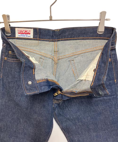 BISON（バイソン）BISON (バイソン) デニムパンツ インディゴ サイズ:SIZE 81cm (W32)の古着・服飾アイテム
