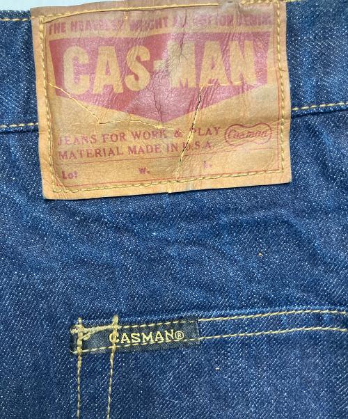 CASMAN（クッシュマン）CASMAN (クッシュマン) デニムパンツ インディゴ サイズ:SIZE 81cm (W32)の古着・服飾アイテム