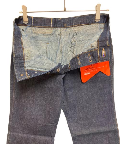 CASMAN（クッシュマン）CASMAN (クッシュマン) デニムパンツ インディゴ サイズ:SIZE 78.5cm (W31)の古着・服飾アイテム