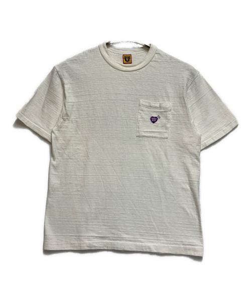 HUMAN MADE（ヒューマンメイド）HUMAN MADE (ヒューマンメイド) 半袖カットソー ホワイト サイズ:SIZE Mの古着・服飾アイテム