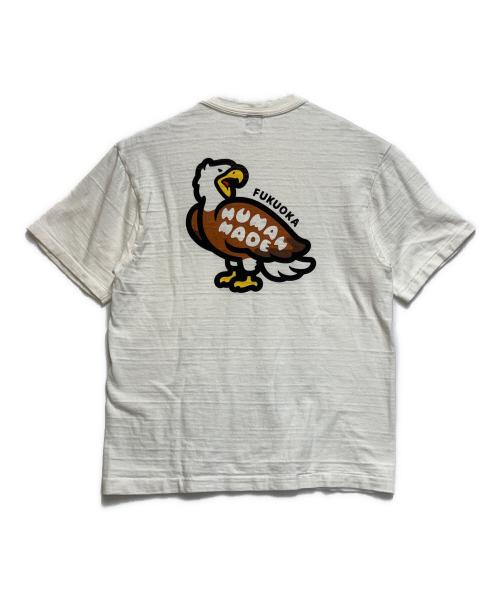 HUMAN MADE（ヒューマンメイド）HUMAN MADE (ヒューマンメイド) 半袖カットソー ホワイト サイズ:SIZE Mの古着・服飾アイテム
