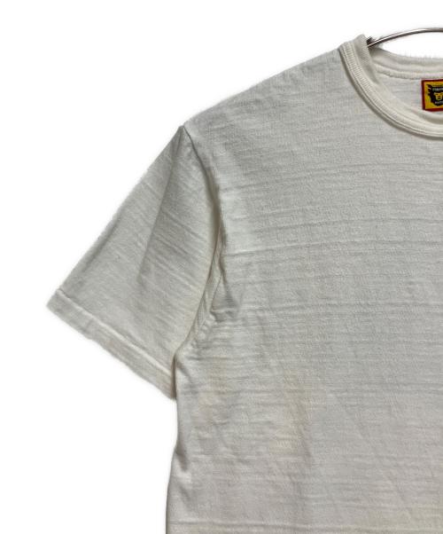 HUMAN MADE（ヒューマンメイド）HUMAN MADE (ヒューマンメイド) 半袖カットソー ホワイト サイズ:SIZE Mの古着・服飾アイテム