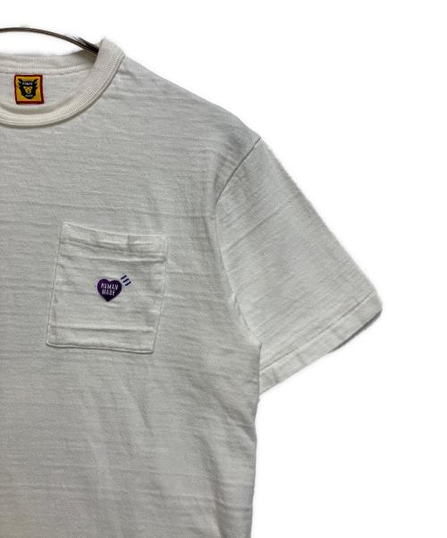 HUMAN MADE（ヒューマンメイド）HUMAN MADE (ヒューマンメイド) 半袖カットソー ホワイト サイズ:SIZE Mの古着・服飾アイテム