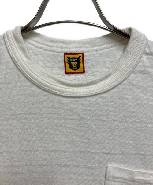 HUMAN MADE（ヒューマンメイド）HUMAN MADE (ヒューマンメイド) 半袖カットソー ホワイト サイズ:SIZE Mの古着・服飾アイテム