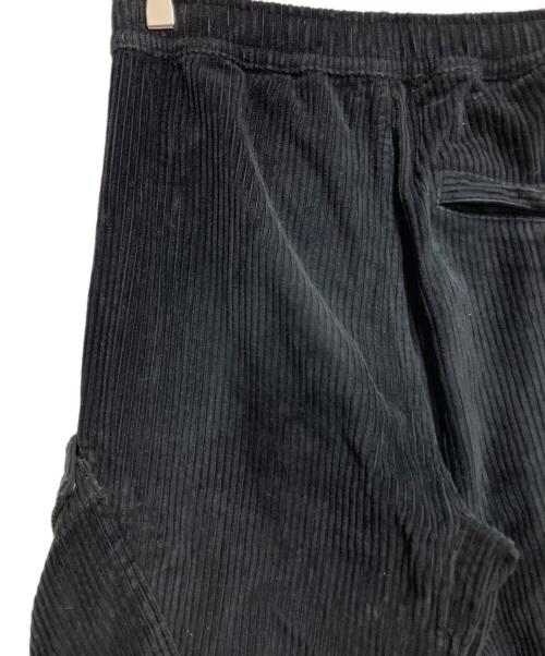 STONE ISLAND（ストーンアイランド）STONE ISLAND (ストーンアイランド) コーデュロカーゴイパンツ ブラック サイズ:SIZE 71cm(W28)の古着・服飾アイテム
