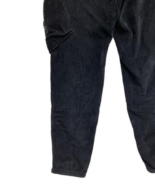 STONE ISLAND（ストーンアイランド）STONE ISLAND (ストーンアイランド) コーデュロカーゴイパンツ ブラック サイズ:SIZE 71cm(W28)の古着・服飾アイテム