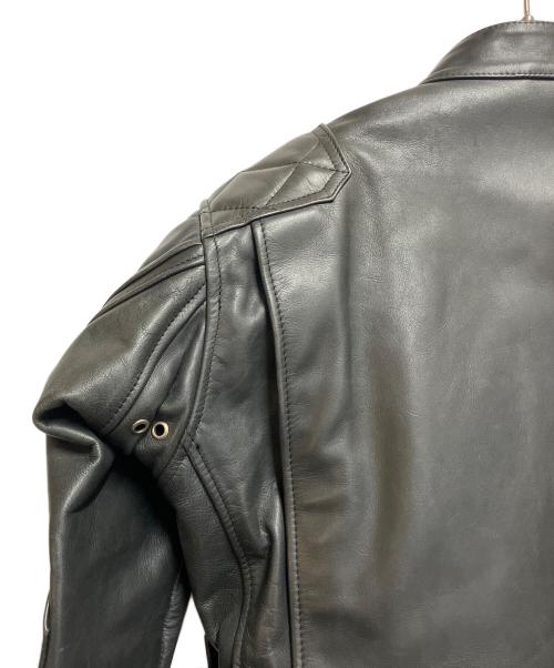KADOYA（カドヤ）KADOYA (カドヤ) ライダースジャケット ブラック サイズ:ＳＩＺＥ　Lの古着・服飾アイテム