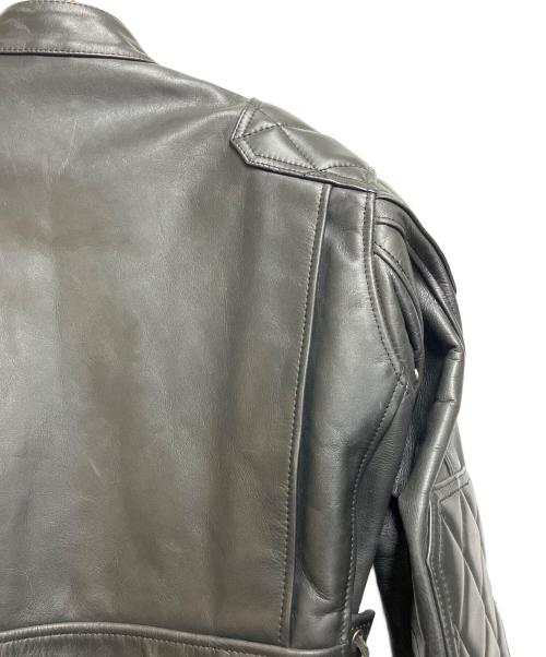 KADOYA（カドヤ）KADOYA (カドヤ) ライダースジャケット ブラック サイズ:ＳＩＺＥ　Lの古着・服飾アイテム