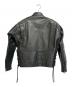 KADOYA (カドヤ) ライダースジャケット ブラック サイズ:ＳＩＺＥ　L：20000円