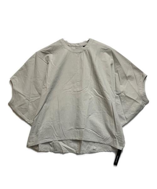 mizuiro-ind（ミズイロインド）mizuiro-ind (ミズイロインド) 半袖ブラウス ベージュ サイズ:SIZE  Freeの古着・服飾アイテム