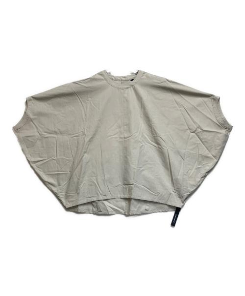 mizuiro-ind（ミズイロインド）mizuiro-ind (ミズイロインド) 半袖ブラウス ベージュ サイズ:SIZE  Freeの古着・服飾アイテム