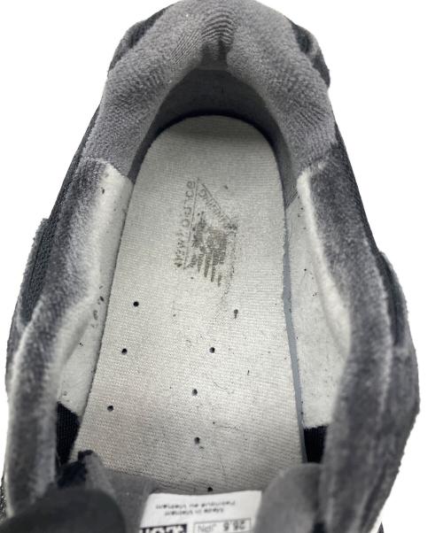 NEW BALANCE（ニューバランス）NEW BALANCE (ニューバランス) ローカットスニーカー ブラック×ホワイト サイズ:25.5の古着・服飾アイテム
