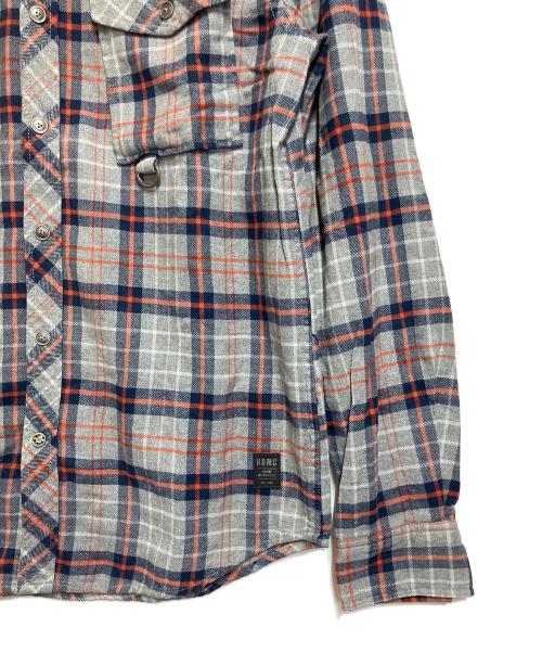 HARLEY-DAVIDSON（ハーレーダビッドソン）HARLEY-DAVIDSON (ハーレーダビッドソン) 長袖シャツ グレー サイズ:SIZE M 未使用品の古着・服飾アイテム